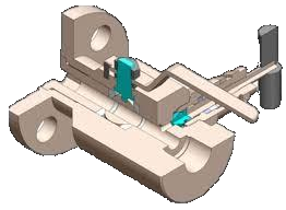 Single block and bleed ball valve
