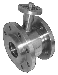 Flush tank bottom ball valve